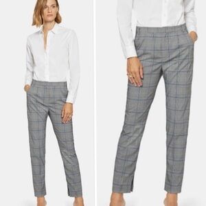 “346“Brooks Brothers Wool Gray Plaid Color Size 12